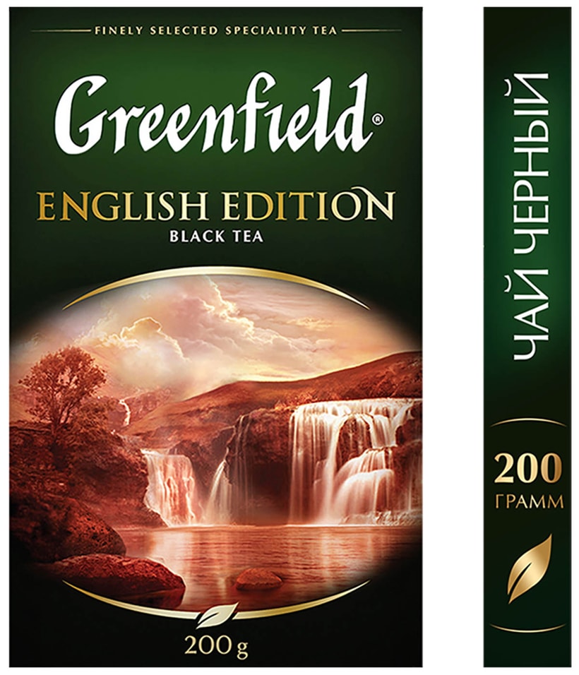 Чай черный Greenfiled English Edition 200г