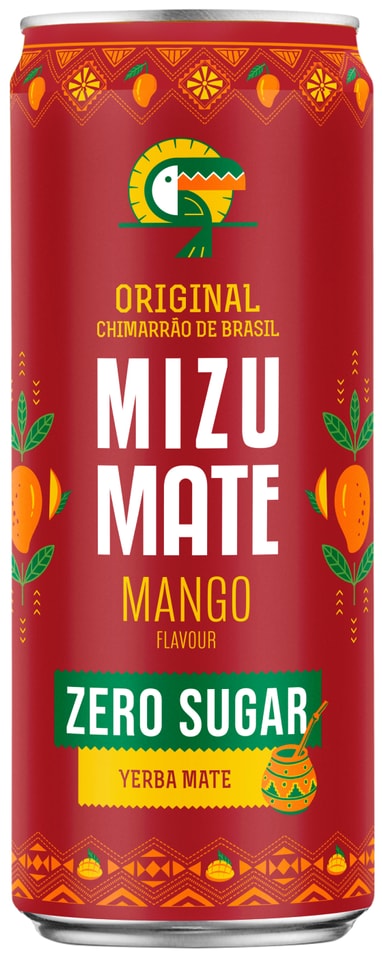 Напиток Vitamizu Yerba Mate Mango 330мл