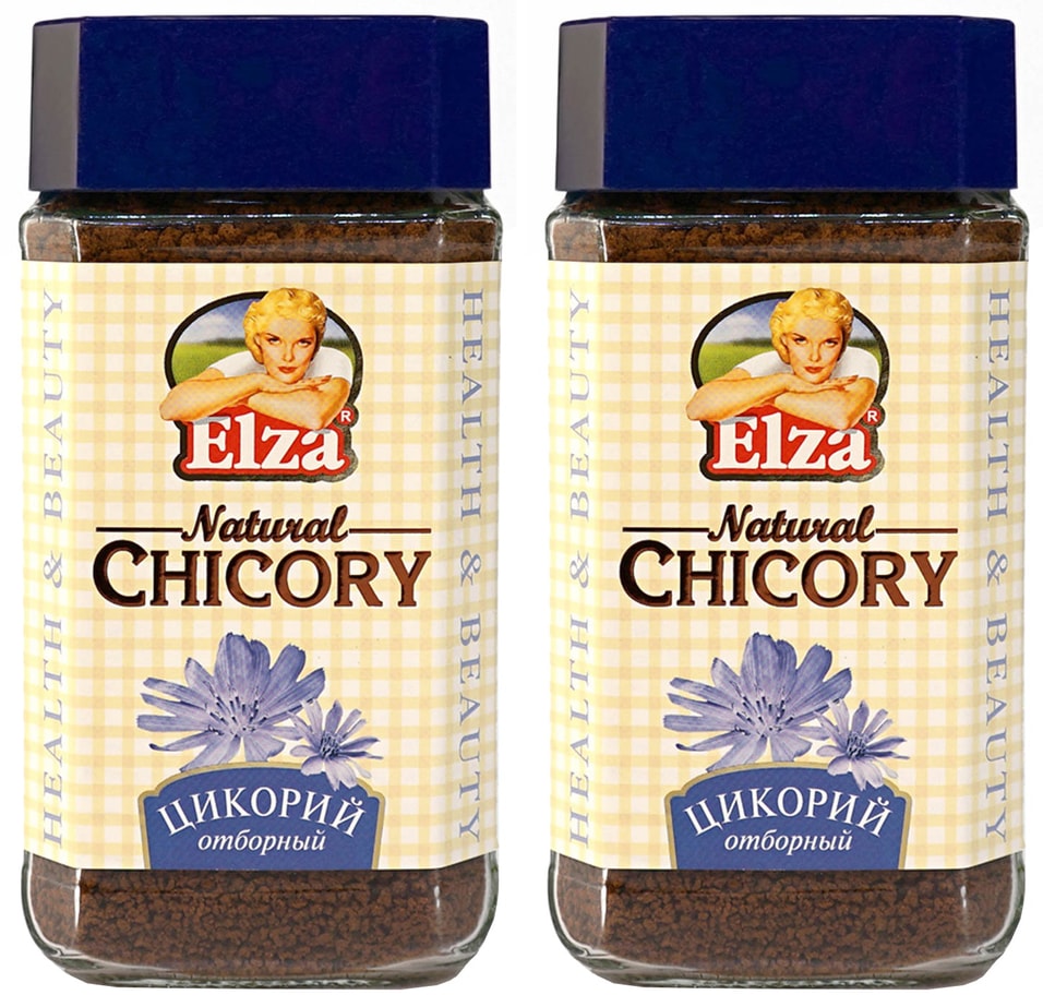 Цикорий растворимый Elza Natural Chicory 100г (упаковка 2 шт.) от Vprok.ru