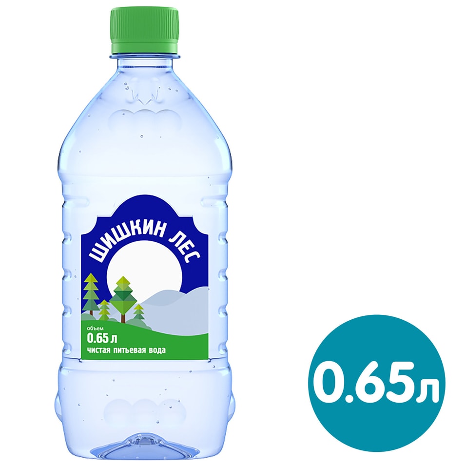 Вода питьевая Шишкин Лес негазированная 0.65л
