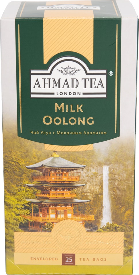 Чай зеленый Ahmad Tea Milk Oolong 25*1.8г от Vprok.ru