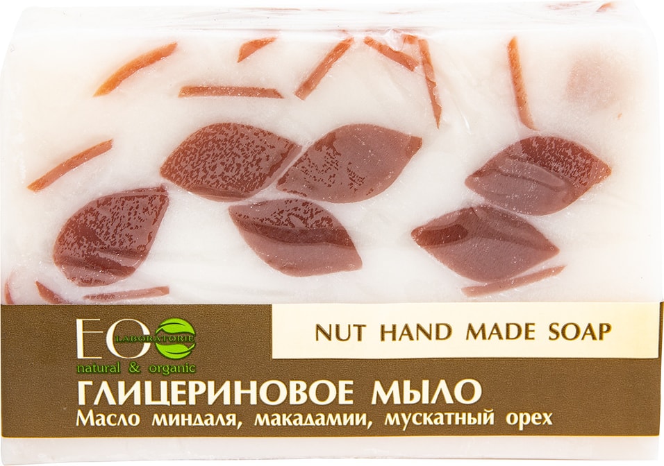 Мыло EO Laboratorie Nut hand made soap глицериновое 130г от Vprok.ru