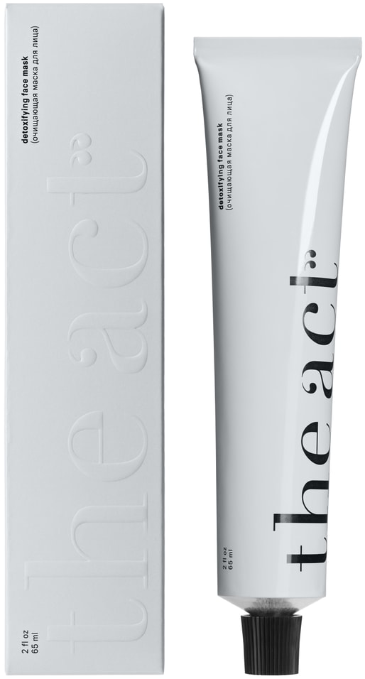 Маска-скраб для тела The Act Очищающая с белой глиной и черным тмином 65мл