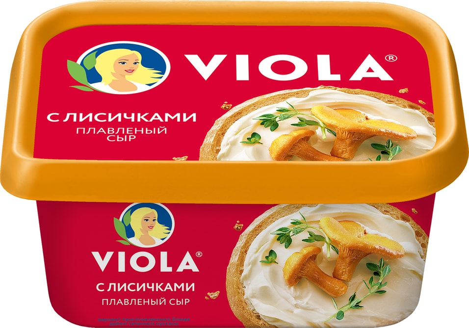 Сыр плавленый Viola с лисичками 50% 400г