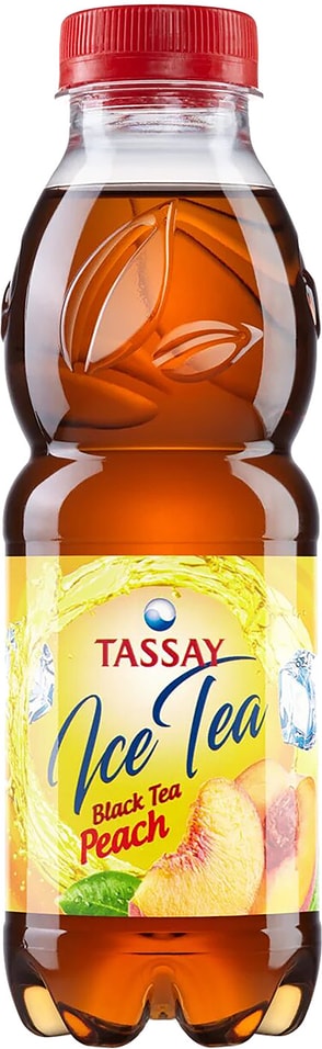 Чай черный Tassay с персиком 500мл