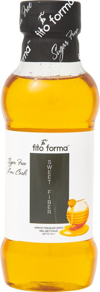 Сироп Fito Forma Мед цветочный без сахара низкоуглеводный 360г