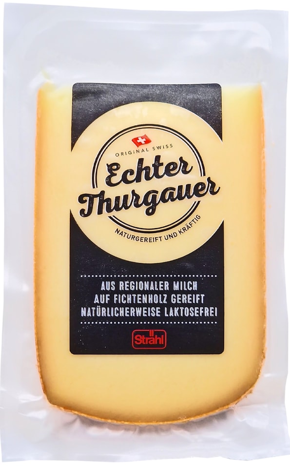 Сыр Strahl полутвердый Тургауэрский оригинальный 50% 200г