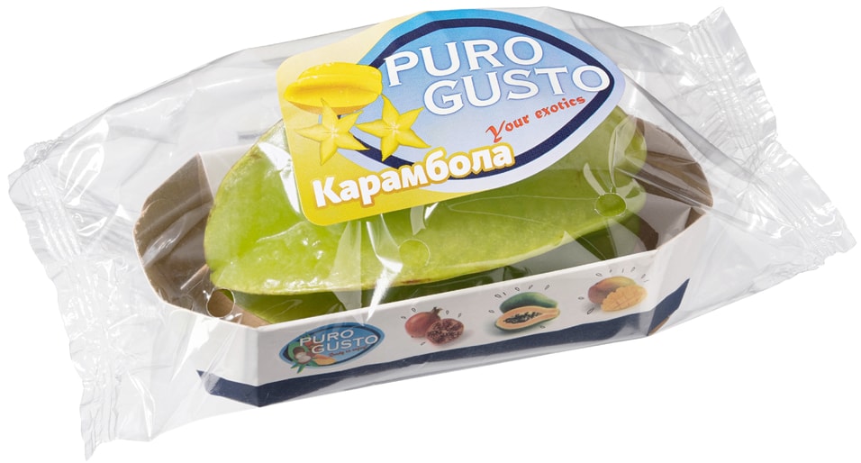 Карамбола Puro Gusto Малайзия 1шт - Vprok.ru Перекрёсток