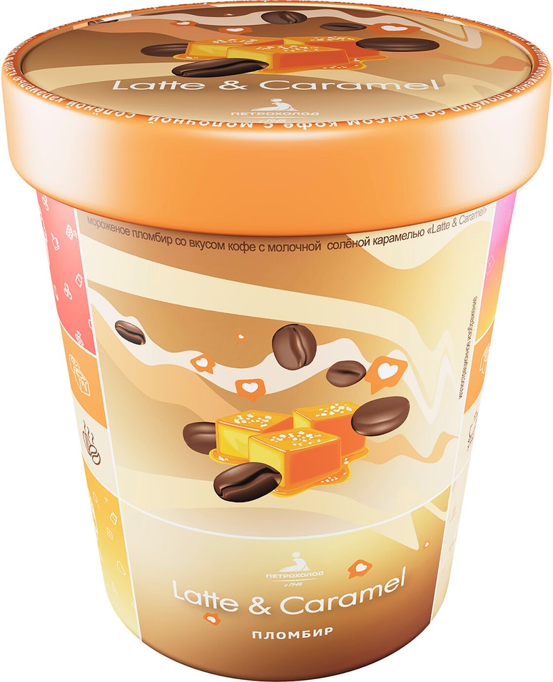 Отзывы о Мороженом Петрохолод Пломбир Latte & Caramel 300г