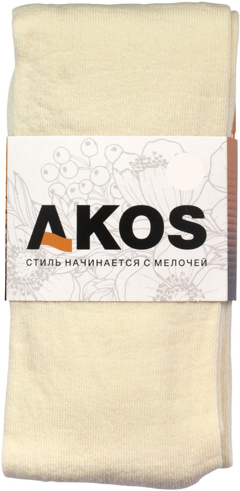 Колготки детские Akos бежевый р.122-128