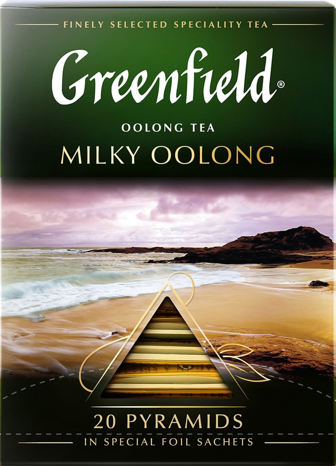 Чай зеленый Greenfield Milky Oolong 20*1.8г от Vprok.ru