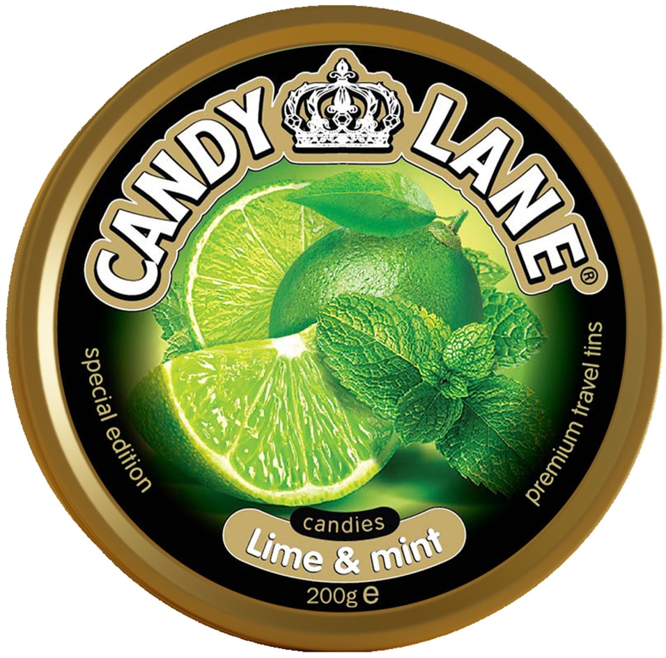 Леденцы Candy Lane Лайм-Мята 200г
