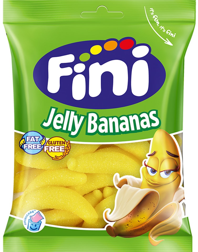 Мармелад Fini жевательный Jelly Bananas 90г