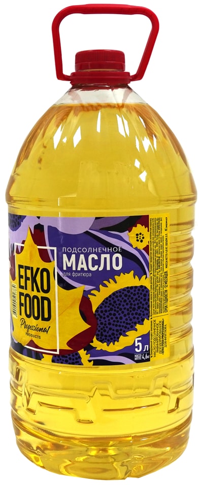 Масло Efko Food для фритюра 5л