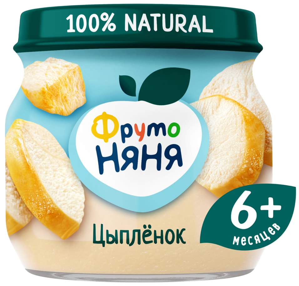 Пюре ФрутоНяня из мяса цыплят 80г - Vprokru Перекрёсток 100₽