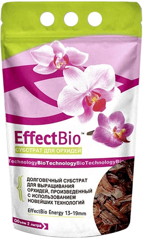 Субстрат EffectBio Energy для Орхидей  13-19мм 2л