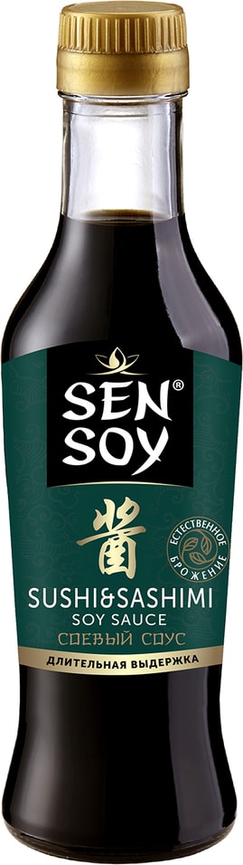 Соус Sen Soy Premium Соевый для суши и сашими 220мл