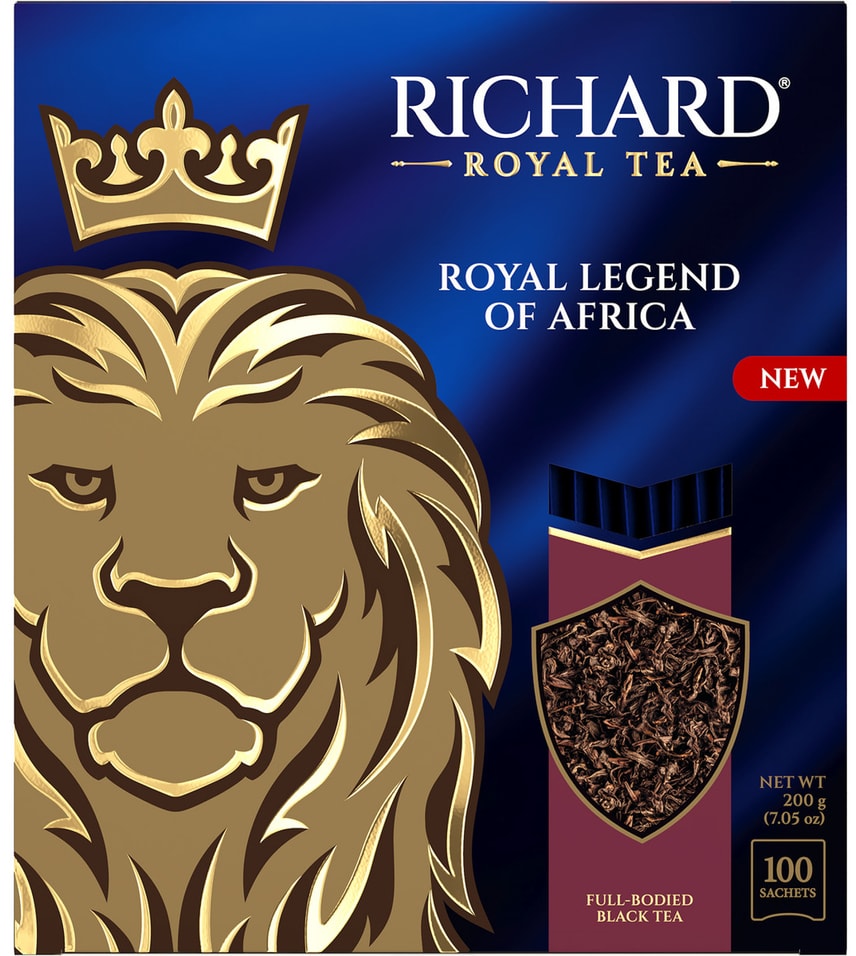 Чай черный Richard Royal Legend of Africa 100*2г