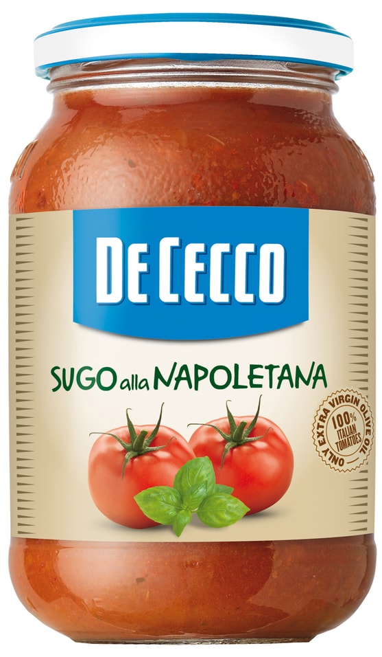 Соус De Cecco томатный Napoletana с базиликом 400г