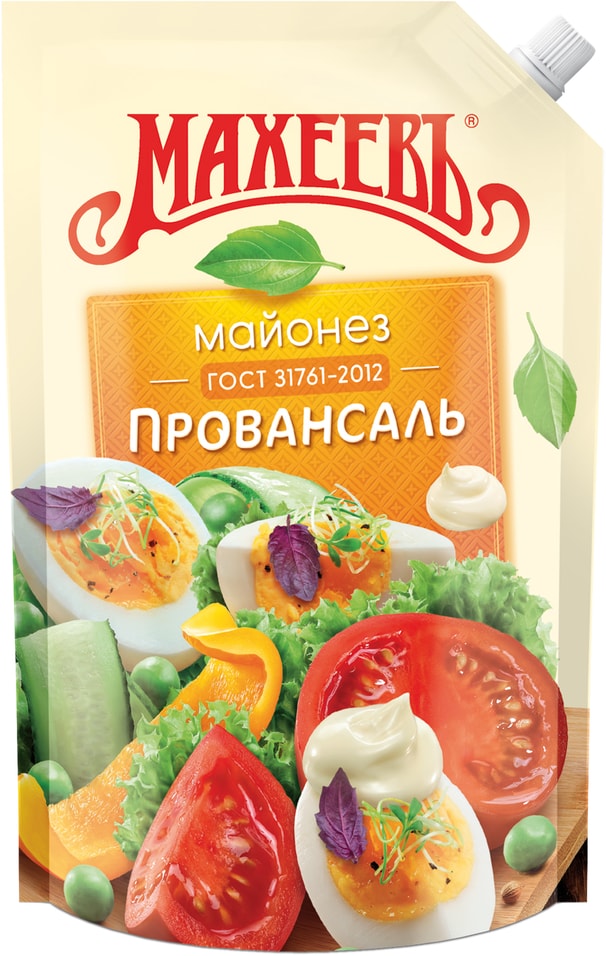 Майонез Махеевъ Провансаль 50.5% 630г. Закажите онлайн!