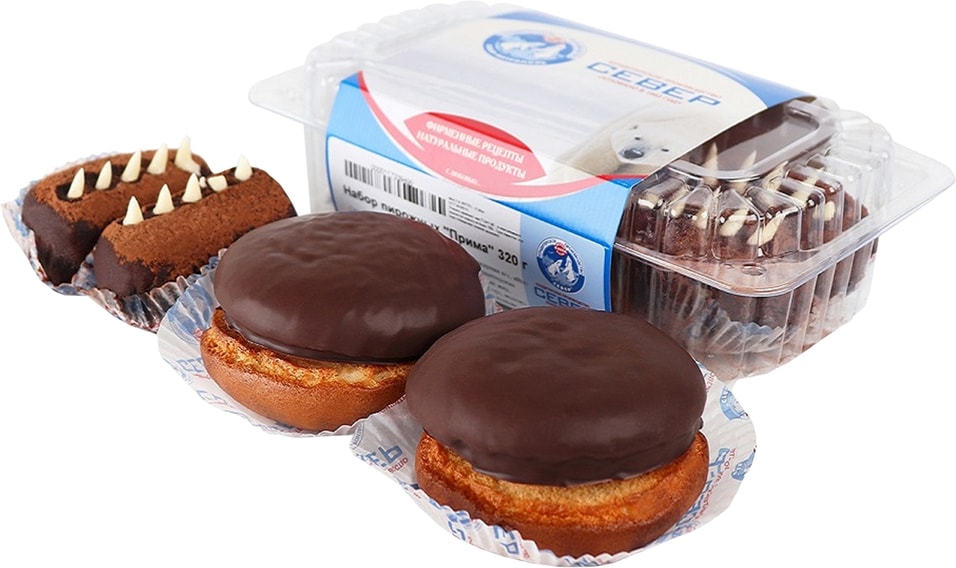 Набор пирожных Север-Метрополь Прима 320гс доставкой!
