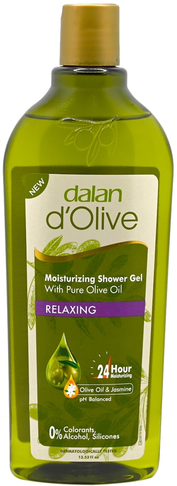 Гель для душа Dalan D Olive Расслабляющий Оливковое масло и жасмин 400мл