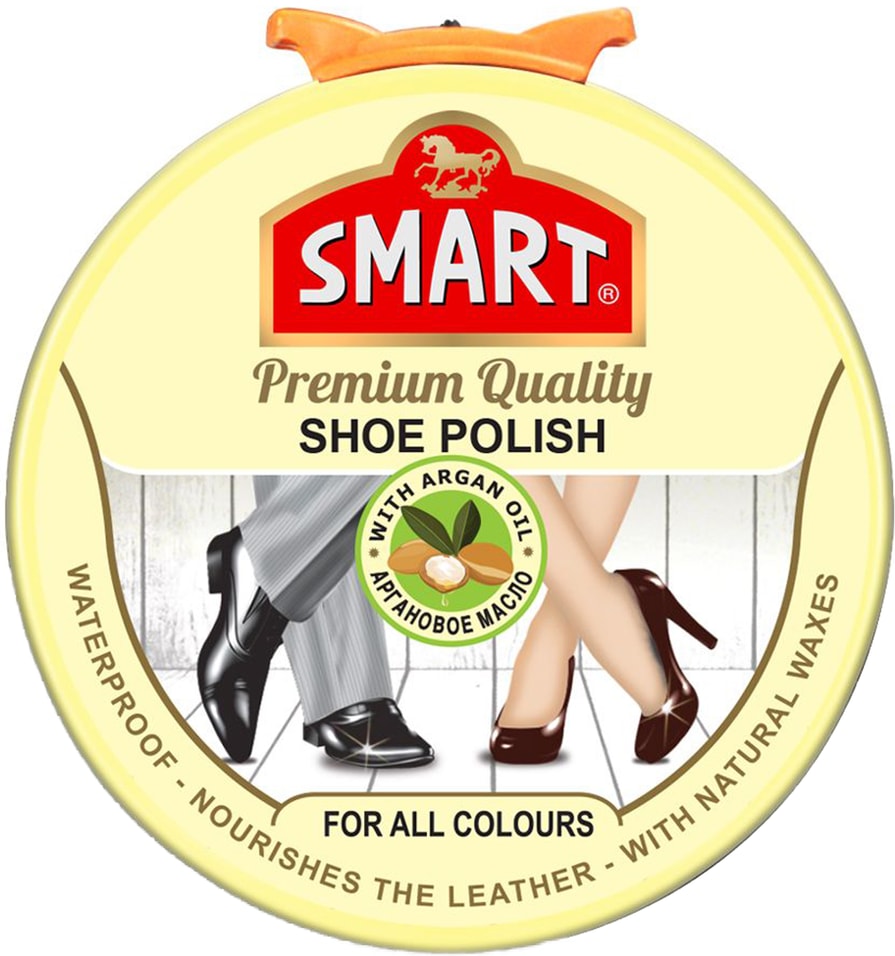 Крем-краска для обуви Smart нейтральная 50мл