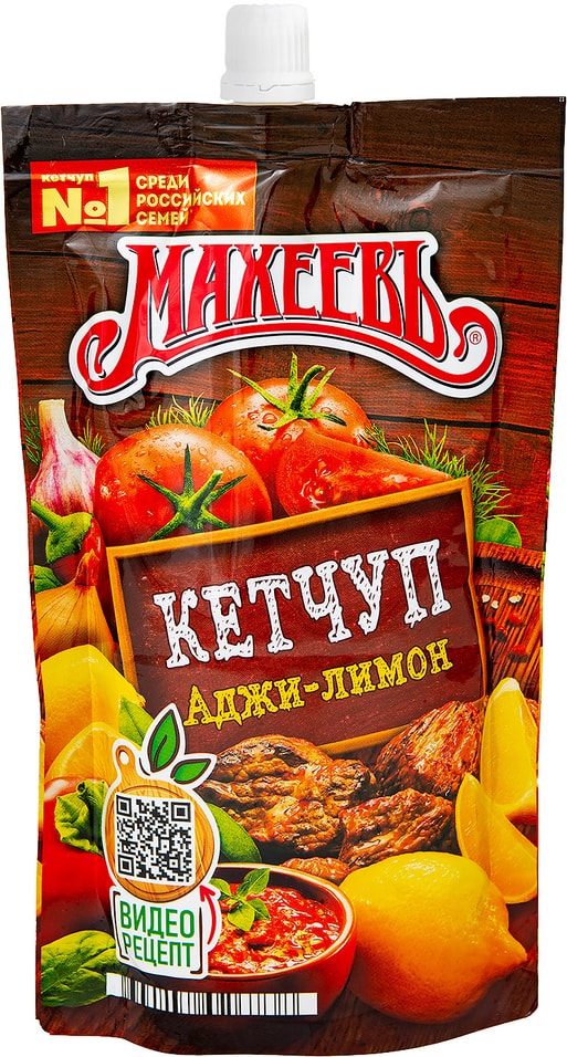 Кетчуп Махеевъ Аджи-лимон 300г от Vprok.ru