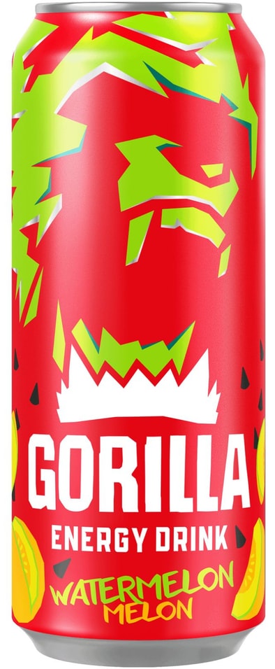 Напиток энергетический Gorilla Арбуз-Дыня 450мл