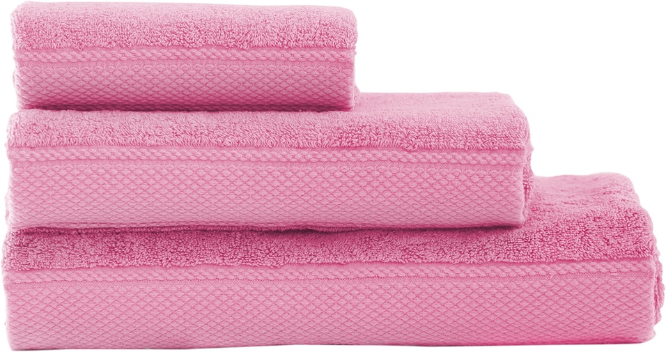Полотенце махровое Louis Pascal Тулуза для рук Розовый 3050см 199₽