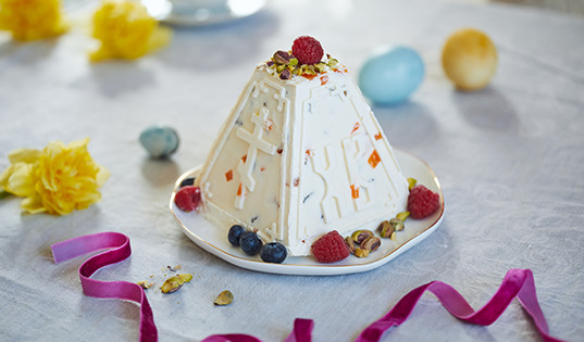 Творожная пасха с цукатами