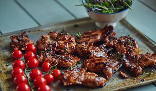 Курица на гриле