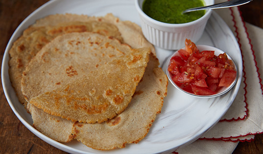 Лепёшки из овсянки и йогурта