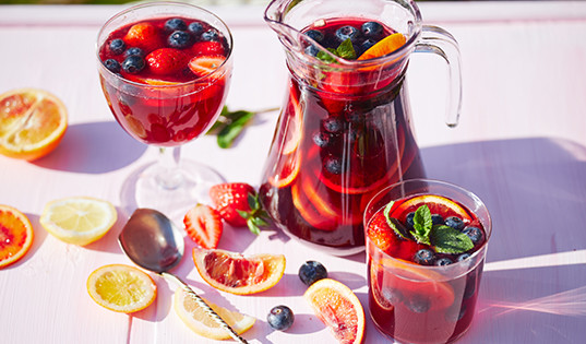 Безалкогольная Сангрия