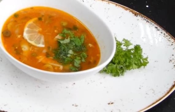 Солянка рыбацкая от Кулинарной школы Аркадия Новикова