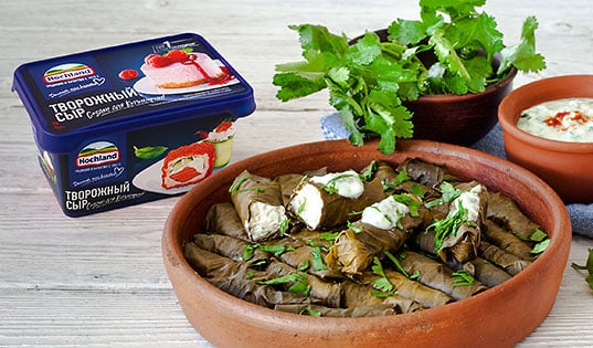 Долма с сыром и орехами