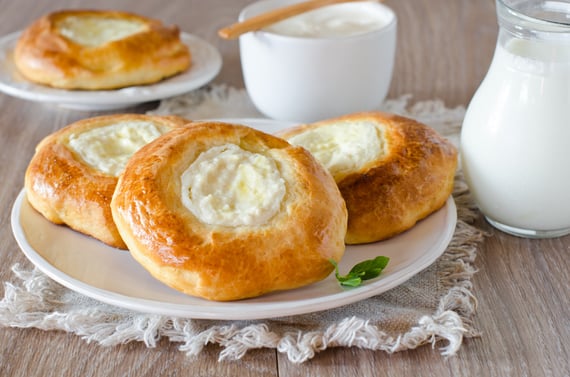 Ватрушки с творогом домашние