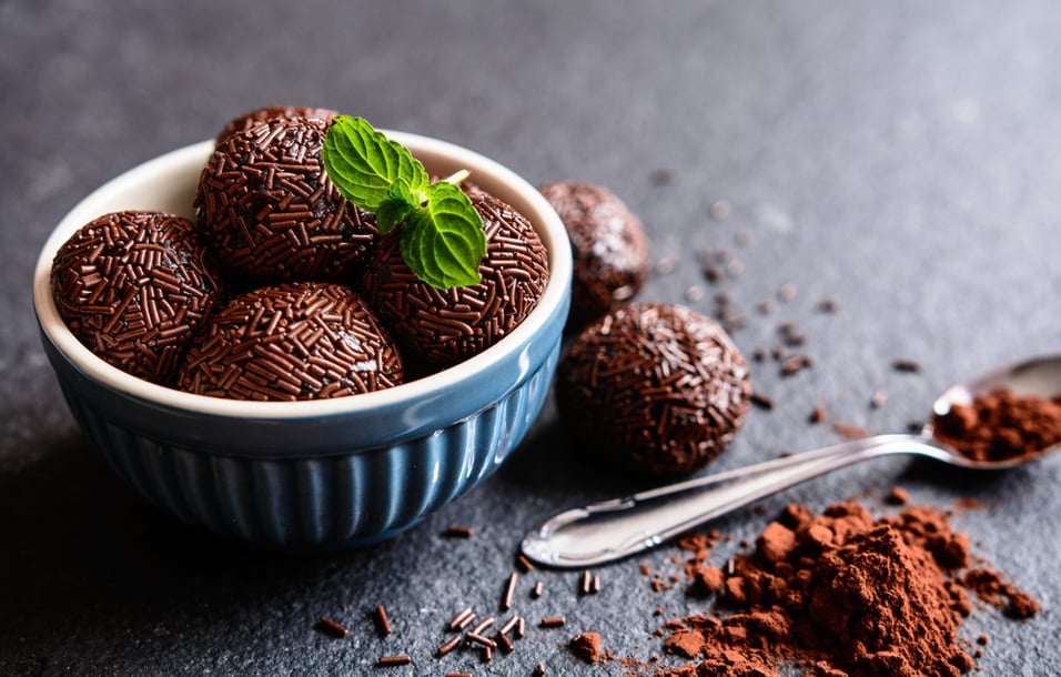 Brigadeiro конфеты с начинкой